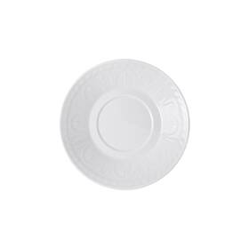 Villeroy & Boch 003686135529 Cellini Tea Cup Saucer 6 In Premium Porcelain White