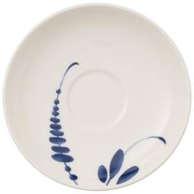 Villeroy & Boch 003686330993 Old Luxembourg Brindille Espresso Cup Saucer 4.75 In Premium Porcelain Whi