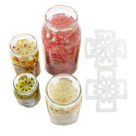 Viscodisc 700083345318 Home Bottling - Regular Mouth Mason Jar Inserts