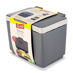 Volume Brands 749732725002 Glad 1.5 Gallon Kitchen Compost Bin Fxq6bbmnfiojvespdzok8wstd8mu7mbs