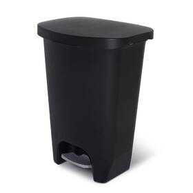 Gld-74130-1 Volume Distributors Inc. Glad 13 Gallon Trash Can Plastic Kitchen Waste Bin With Odor Protection Of Lid