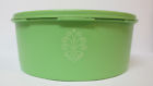 1204-11 Vtg 2 Canister 7 1 3 Servalier Tupperware " Lid Green 1205-5