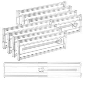 Ddvt0020amus Vtopmart 8 Pack 4 Inch Regular Upgrade Drawer Dividers For Clothes 12.8 -22.3 E