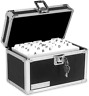 Vz01171 Vaultz Locking Index Card File With Flip Top 787766236224