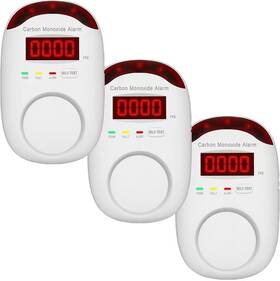 Wa996 Vzmcov Carbon Monoxide Detector Insertion Co Led Display Screen Vo