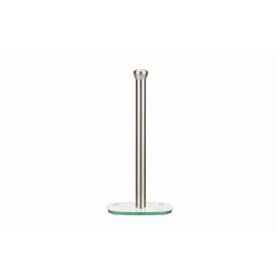 W Unlimited 880242923578 Jiallo Freestanding Paper Towel Holder With Faux Crystal Top Silver