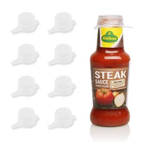 10lidcone3 Walgett Extra Small Silicone Stretch Lids For Bottles 1.2 Inch Reusable Sil... Fast Ship