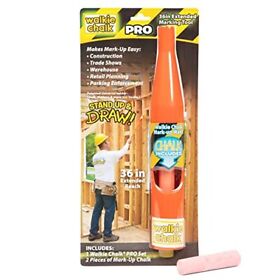 Walkie Chalk Pro Holder Stand-up Marker Set 36 Inch Extended Walkie Chalk Pro Holder Stand-up Marker Set 36 Inch Extended