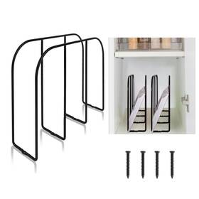 Hbus-h0001 Wangdefa 2 Pack Base Cabinet Tray Dividers 11.8 9 3inch Baking Sheet Orga