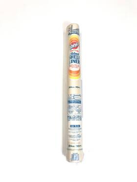 Pm210-al Warps Almond Plast-o-mat Ribbed Shelf Liner 24 Inch X 10 Ft. Ventilates