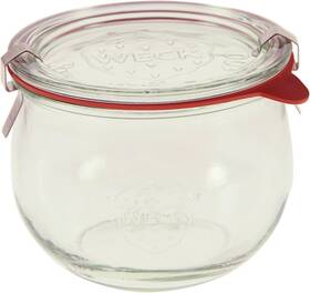 Weck 0687445001108 744 1/2l Tulip Jar Set Of Six - 16.9 Ounce Oz