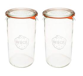Weck 686175707441 Canning Jars - Transparent Glass Eco-friendly With Air