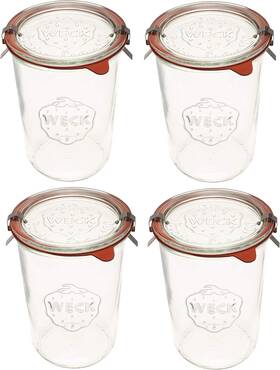 743-28.7 Weck Jars 686175707250 Canning Fl. Oz Mold Transparent
