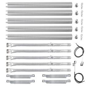 Cb693.b501 Welbocom 15.4 Inch Grill Burner Kit For Charbroil Performance Ii 5 And 6 Grills 46344