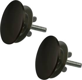 R202-2-62 Westbrass 2 Inch Kitchen Sink Hole Cover Matte Pack Black