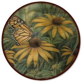 Wgi Gallery Monarch Butterfly Multicolor Wood And Steel Lazy Multi