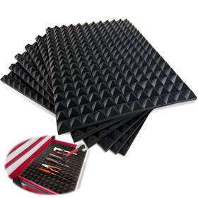 Hktb01 Wibeelee 6pcs Tool Drawer Organizer 23.6 15.7 In Liner Non Slip 1 Inch T