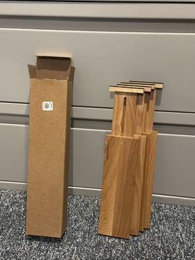 700932 Williams-sonoma Hold Everything Adjustable Dresser Drawer Dividers Set Of 4