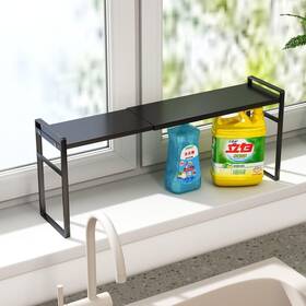Wochuangsi 671891978374 1pcs Small Narrow Tall Shelf For Windowsill Kitchen Organizer Window Sill Pla