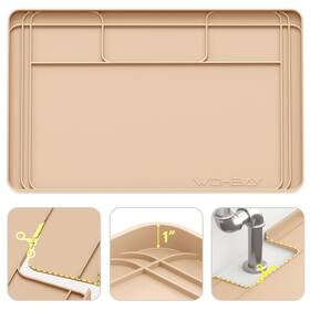 Wohbay 771077465640 Under Sink Mats For Kitchen Waterproof Cut To Fit Drip Tray K