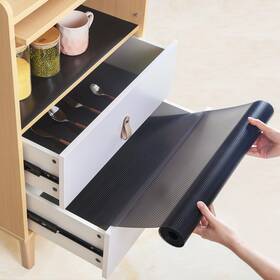 Cbm-61-610 Wohomuke Shelf Liners 24 Inch X 20 Ft For Kitchen Cabinets Nonstick Lining D