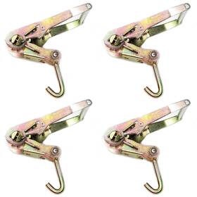420403-4 Worldpac Gripon Pack Of 4 2-inch Ratchet With Finger J Hook Tie Down 420403-4 Worldpac Gripon Pack Of 4 2-inch Ratchet With Finger J Hook Tie Down