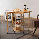Wp4578 Wp Carrito Cocina Mesa De Trabajo Plegable Madera 749730113597 Wp4578 Wp Carrito Cocina Mesa De Trabajo Plegable Madera 749730113597