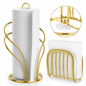 W-002 Wuwrll Paper Towel Holder Countertop Stainless Steel Roll And Pa W-002 Wuwrll Paper Towel Holder Countertop Stainless Steel Roll And Pa