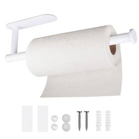 Pthg06 Xderlin Paper Towel Holders-white Towels Rolls - For Kitchen Self-adhesive Unde Pthg06 Xderlin Paper Towel Holders-white Towels Rolls - For Kitchen Self-adhesive Unde