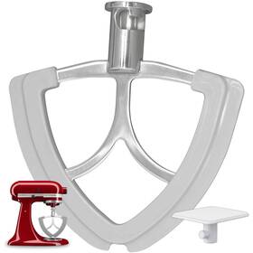 Xxiong Feb041 Flex Edge Beater For Kitchenaid 4.5-5quart Tilt-head Stand Mixer Stainless S