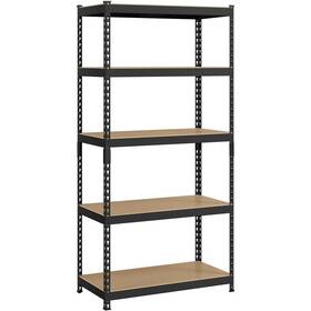 W17.5 Yaheetech 646255479460 Metal Storage Shelving 5 Tiers Boltless Display Stand L35.5 X W17.5 Yaheetech 646255479460 Metal Storage Shelving 5 Tiers Boltless Display Stand L35.5 X