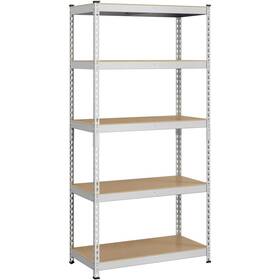 Yaheetech 646255479484 Metal Storage Shelving 5 Tiers Boltless Display Yaheetech 646255479484 Metal Storage Shelving 5 Tiers Boltless Display