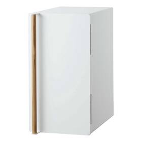 Yamazaki Home 903208056823 Bread Box - Two Styles Steel And Wood
