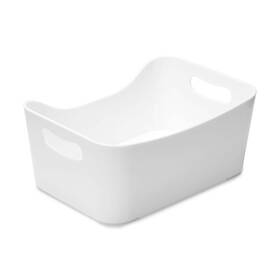 Ybm Home 813644021580 Ybmhome Open Bin Storage Basket Organizer White