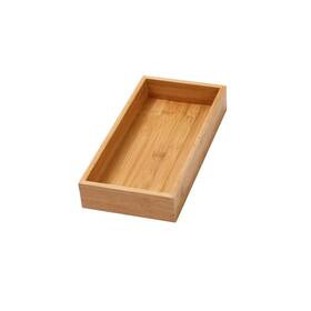 Ybm Home 840323601283 Bamboo Drawer Organizer Storage Box For Kitchen Junk