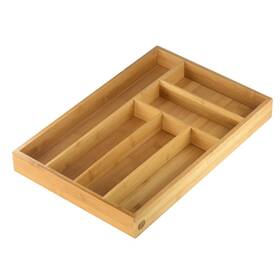 Ybm Home 840323601412 Bamboo Cutlery Tray Flatware Silverware Drawer Organizer With 6 Comp Ybm Home 840323601412 Bamboo Cutlery Tray Flatware Silverware Drawer Organizer With 6 Comp