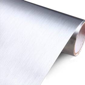 Yenhome 758277566544 24 Inch X 394 Silver Brush Stainless Steel Contact Paper For Appliances Removabl