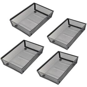 Yfeen 745678547715 Mesh Tray Kitchen Drawer Utensil Cutlery Office Supplies With Inte