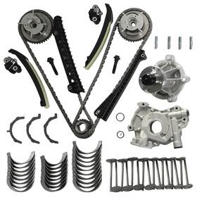 Jy-dtb-fd5400-003 Yidezu 5.4 Timing Chain Kit Oil And Water Pump Main Rods Bearings Valve For Ford F15