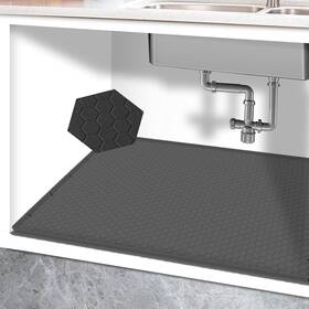 Yijuangfa 745746747085 28 Inch X19 Silicone Under Sink Mat For Bathroom/kitchen Cabinet Organizer Yijuangfa 745746747085 28 Inch X19 Silicone Under Sink Mat For Bathroom/kitchen Cabinet Organizer