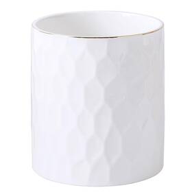 Jmsnt-0335-02 Yosco Kitchen Utensil Holder Large Ceramic Cooking With Gold Line M Jmsnt-0335-02 Yosco Kitchen Utensil Holder Large Ceramic Cooking With Gold Line M