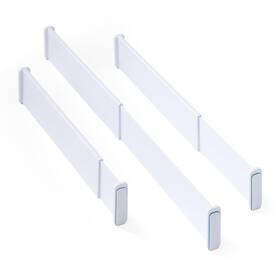 Youcopia 084045769573 Restickable Shallow Drawer Dividers Adjustable Expandable Kitchen