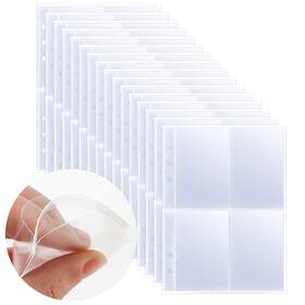 Sygamecard500us Ysyonm Photocard Sleeves 50 Pack 400 Pockets 6 Ring A5 Binder 2.5x3.5 Inch D Sygamecard500us Ysyonm Photocard Sleeves 50 Pack 400 Pockets 6 Ring A5 Binder 2.5x3.5 Inch D