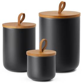 Yunlinli 726756575202 Canisters Sets For The Kitchen Airtight Countertop Ki