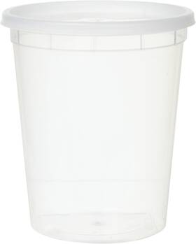 Ysd-2532-12 Yw 12 Pack 32oz Clear Plastic Food Containers With Lids Microwave Freezer Safe Ysd-2532-12 Yw 12 Pack 32oz Clear Plastic Food Containers With Lids Microwave Freezer Safe