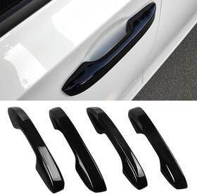 Zacxoxsr 748476776646 No Adhesive Snap-on Car Door Handle Cover Protector For Honda 11th Gen Civic 202