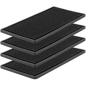 Anti-slip12 Zeromall 734327341859 Rubber Service Bar Mat Inch X 6 Spill 4 Pcs Premium