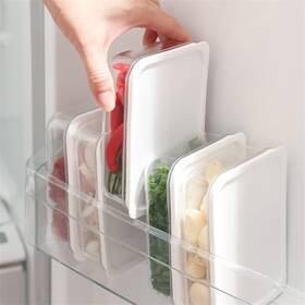 Zicobox 717622989230 Refrigerator Side Door Organizer Box 6 Pack Kitchen Divider Onion F