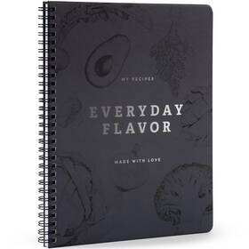 Zic-recipebv5-bla Zicoto Aesthetic Blank Recipe Book For 100 Cherished Meals - The Perfect Not