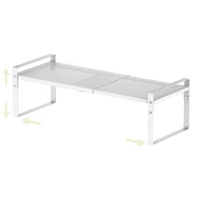 Zilvando Sr001 Expandable Shoe Rack Heavy-duty Closet Organizer Adjustable Shelf Stackable M